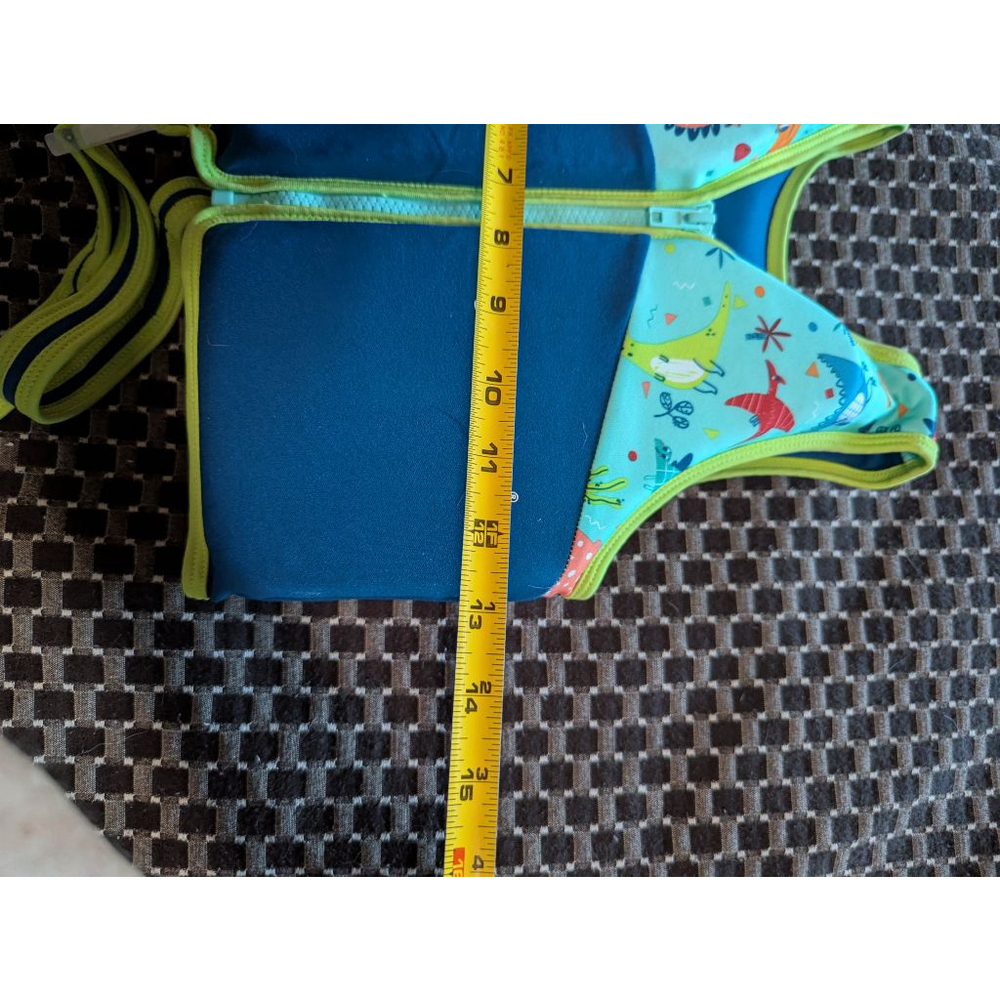Boys SwimSchool Swim Vest 4T Blue Green Only Worn A Few Times - Picture 8 of 8